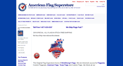 Desktop Screenshot of american-flag-superstore.com